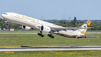 Etihad Airways, Boeing 777, Aircraft , Abyss HD wallpaper