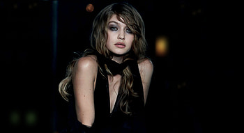 Gigi Hadid, Vogue Arabia, black dress, 2019 HD wallpaper