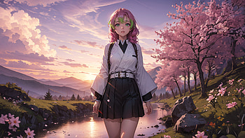 Urban Vibes The Street Girl Anime, anime-girl, anime, ai-girls, ai, artist, artwork, digital-art, deviantart HD wallpaper
