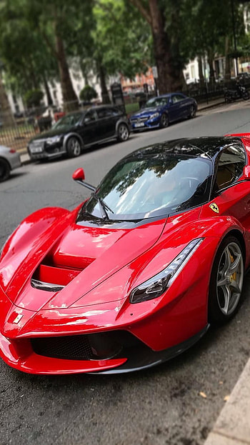 Ferari, Red Ferari HD phone wallpaper