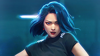 Itzy Ryujin , artist, artwork, digital-art, artstation HD wallpaper
