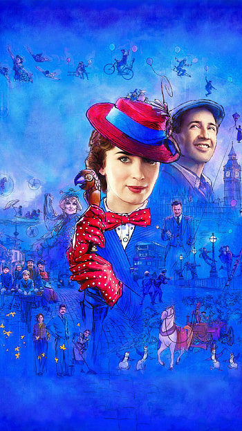 Mary Poppins Returns (2022) movie HD phone wallpaper