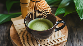 Serenity in a Cup: Matcha Ultra, matcha, tea, bamboo, green tea HD wallpaper
