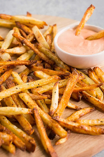 Crispy and healthy fries, Delicious meets healthy, Homemade goodness, Guilt- snacking HD phone wallpaper