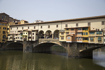 Ponte Vecchio, Florence bridge HD wallpaper
