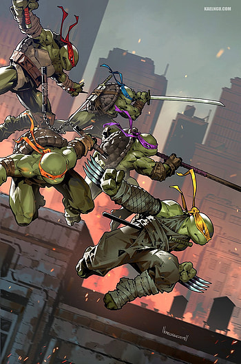 TMNT, cartoon HD phone wallpaper