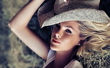Ana Hickman, BLONDE, SEXY, GORGEOUS, FASHION MODEL HD wallpaper