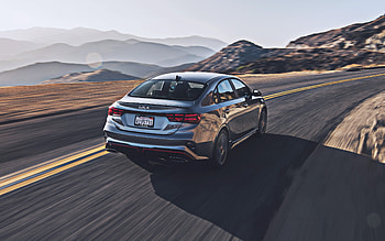 Kia Forte GT, back view, 2022 cars, highway, Kia Forte BD, motion blur, 2022 Kia Forte GT, 2022 Kia Cerato GT, Kia HD wallpaper
