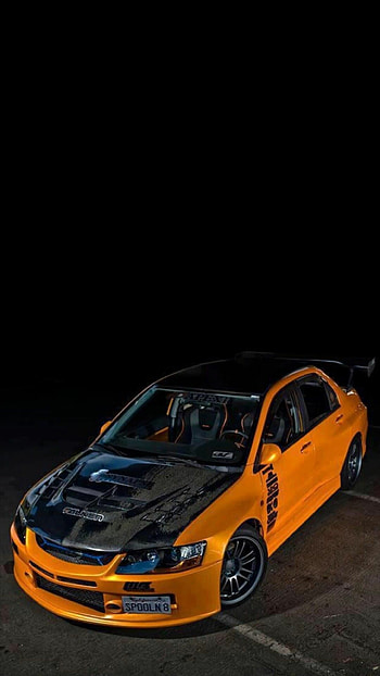 Mitsubishi Evolution, Car , Speed demon, Automotive art HD phone wallpaper