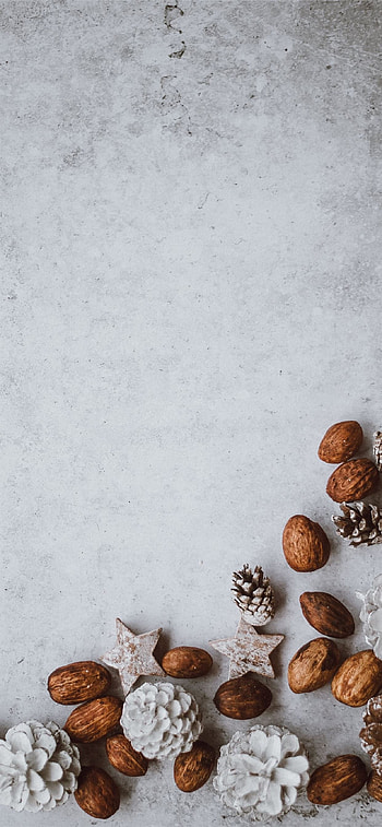 Assorted nuts, Earthy tones, Textural beauty, Nature's treasures HD phone wallpaper