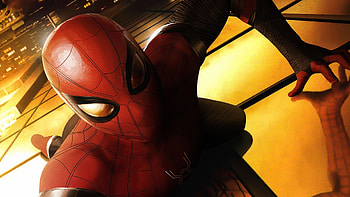 Spiderman On The Wall, spiderman, superheroes, artwork, digital-art, art HD wallpaper