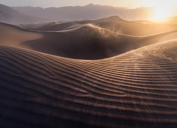 Sand Dunes In Death Valley, dunes, sand, nature HD wallpaper