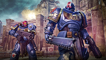 Ultramarines in : Warhammer 40K Space Marine 2, video game, Warhammer 40K: Space Marine 2, Ultramarines (Warhammer 40k), Warhammer 40k HD wallpaper