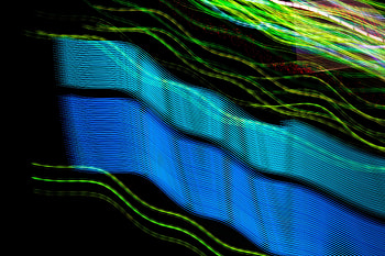 Abstract, Multicolored, Motley, Lines, Wavy, Neon, Glow HD wallpaper
