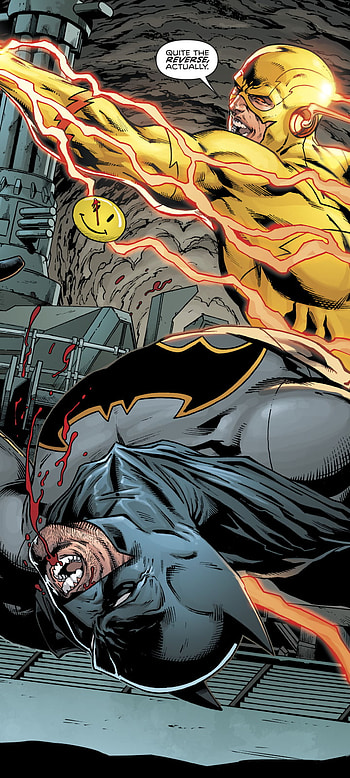 Batman vs Reverse Flash, DC Comics, Comic, Batman HD phone wallpaper