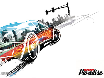 burnout , paradise, burnout HD wallpaper