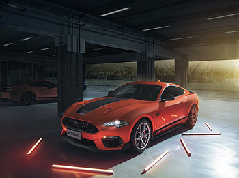 2021 Ford Mustang Mach 1, sport car HD wallpaper