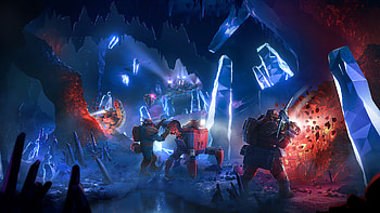Deep Rock Galactic, Immersive , Thrilling expedition, Co-op exploration HD wallpaper