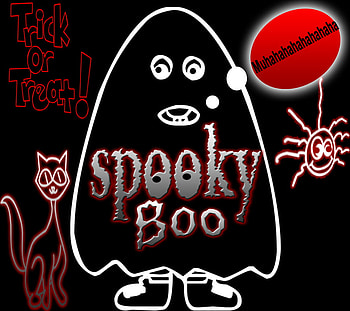 Trick or Treat ??, halloween, ghosts, sweets, spiders HD wallpaper