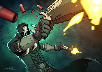 Reaper - Overwatch, Reaper (Overwatch), video game, Overwatch 2 HD wallpaper