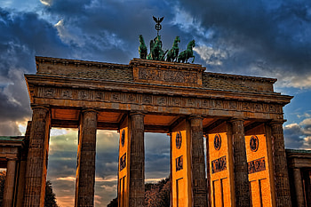Brandenburg Gate, Berlin, Monument, Gate HD wallpaper