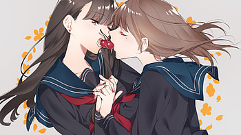 Yuri, Anime, Girl HD wallpaper