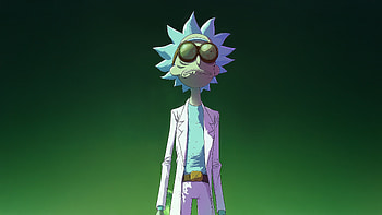 Rick Sanchez Mastermind Of Mayhem, rick-sanchez, tv-shows, artwork, art, digital-art, ai, rick-and-morty, deviantart HD wallpaper