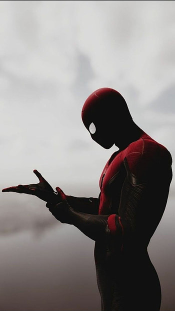 Spideman, cloud, people_in_nature HD phone wallpaper