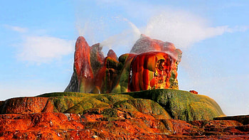 Fly Geyser Nevada, , Natural phenomenon, Stunning ry HD wallpaper