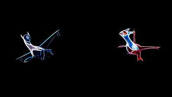 Mega Latios, Pokemon background, Anime , Powerful dragon HD wallpaper