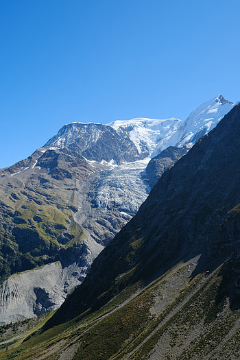 Landscape, Nature, Mountain, Vertex, Top, Height, Slope HD phone wallpaper