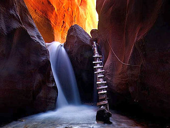 Stream in Rocks, beautiful, in rocks, , stream HD wallpaper