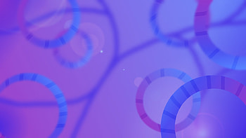 Fuzzy circles, blue, circles, purple, simple, abstract, calm HD wallpaper