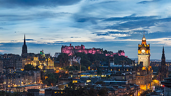 Edinburgh, Capital of Scotland, Pocket guide HD wallpaper