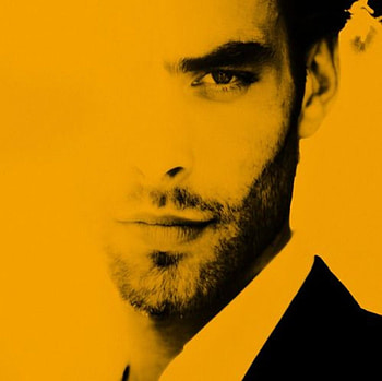 Your face lights up the memory of a hug away, man, gorgeous, face, black and yellow, two colors, eye HD wallpaper