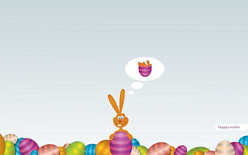 Holidays, Eggs, Easter, Holiday, Rabbit HD wallpaper