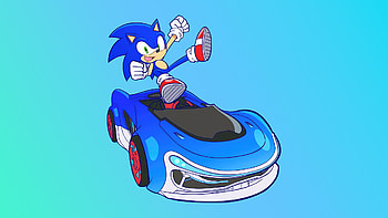 Sonic Racing: CrossWorlds HD wallpaper