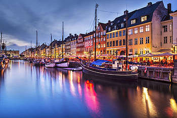 Copenhagen's charm, Nyhavn , Iconic waterfront, Urban graphy HD wallpaper