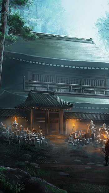fantasy, samurai HD phone wallpaper