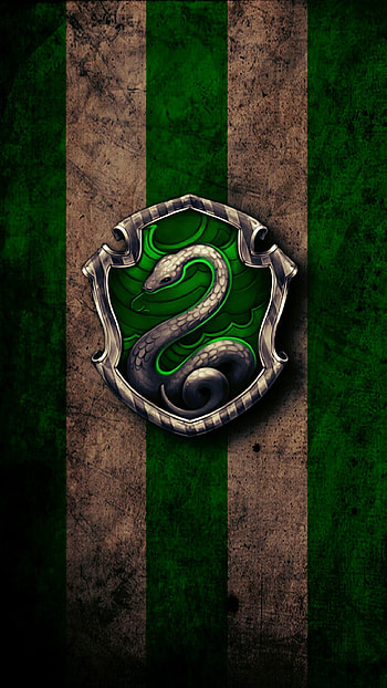 custom slytherin HD phone wallpaper