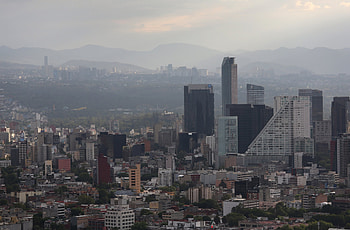 Mexico City Skyline, Travels, Sinking, Drinking Water HD wallpaper