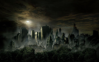 Dark Gothic Lion High Definition HD wallpaper