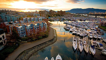 Cities, Rivers, Yachts, City, Building, Pier, Wharf HD wallpaper