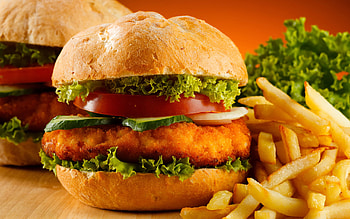 Hamburger , Craving-inducing, Tempting visuals, Succulent HD wallpaper