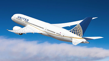 United Airlines, , Airline graphy, Travel backgrounds HD wallpaper