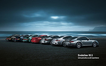Eevolution, porsche, 911, sky, cars HD wallpaper