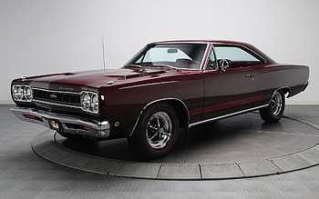 Cars, Burgundy, Vinous, Plymouth, 1968 Plymouth Gtx, Hemi HD wallpaper
