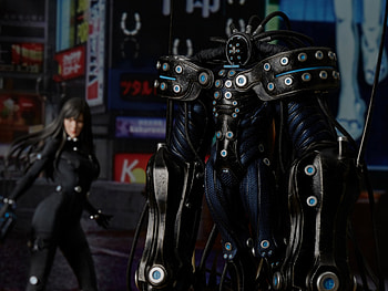 Gantz Anime, Gantzo hard suithachiro, Oka 16 scale statue, Gecco corp Gantz HD wallpaper