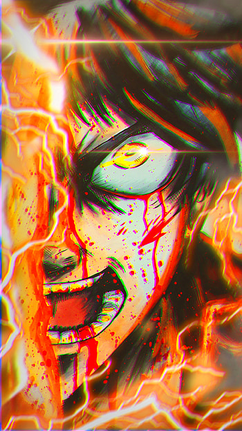 Eren Yeager, Eren Yeager, Anime, Attack on Titan HD phone wallpaper