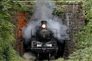 Into The Light, steam, vintage, tunnel, japan, engine, graph HD wallpaper